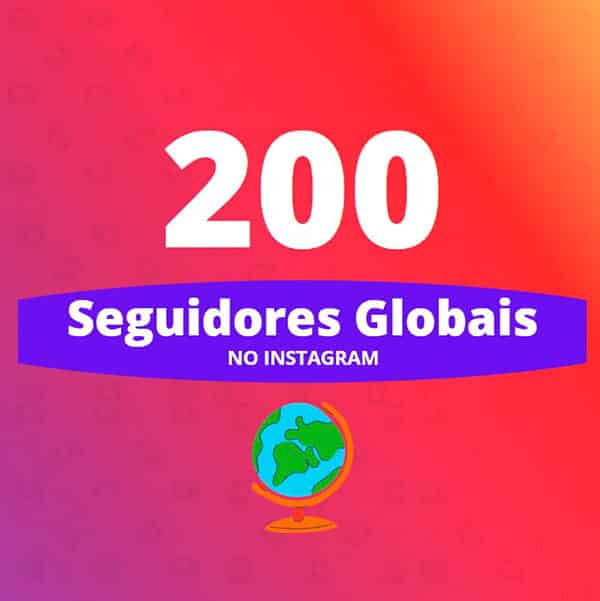 200 seguidores baratos em promoção